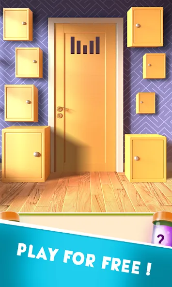 100 Doors Puzzle Box (сто) [МОД: Все открыто, Дополнительные деньги и Меню MOD] Screenshot 2