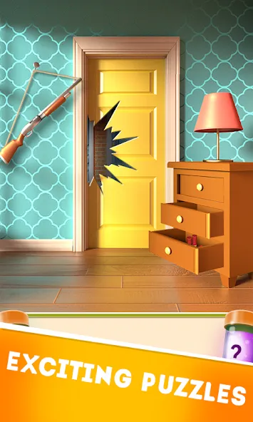 100 Doors Puzzle Box (сто) [МОД: Все открыто, Дополнительные деньги и Меню MOD] Screenshot 4