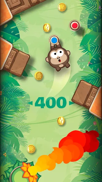Sling Kong (Слинг Конг) [МОД: Много денег, Монет и Все открыто] Screenshot 1
