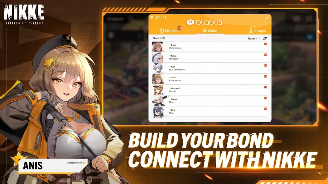 GODDESS OF VICTORY: NIKKE (ГОДЕСС ОФ ВИКТОРИ) [МОД: Много денег, Монет и Все открыто] Screenshot 1