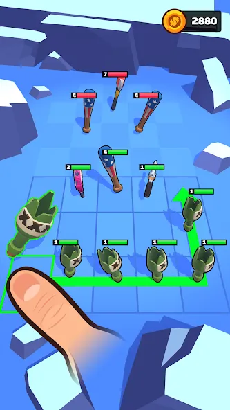 Happy Merge (Поли Мердж) [МОД: Много денег, Монет и Все открыто] Screenshot 1