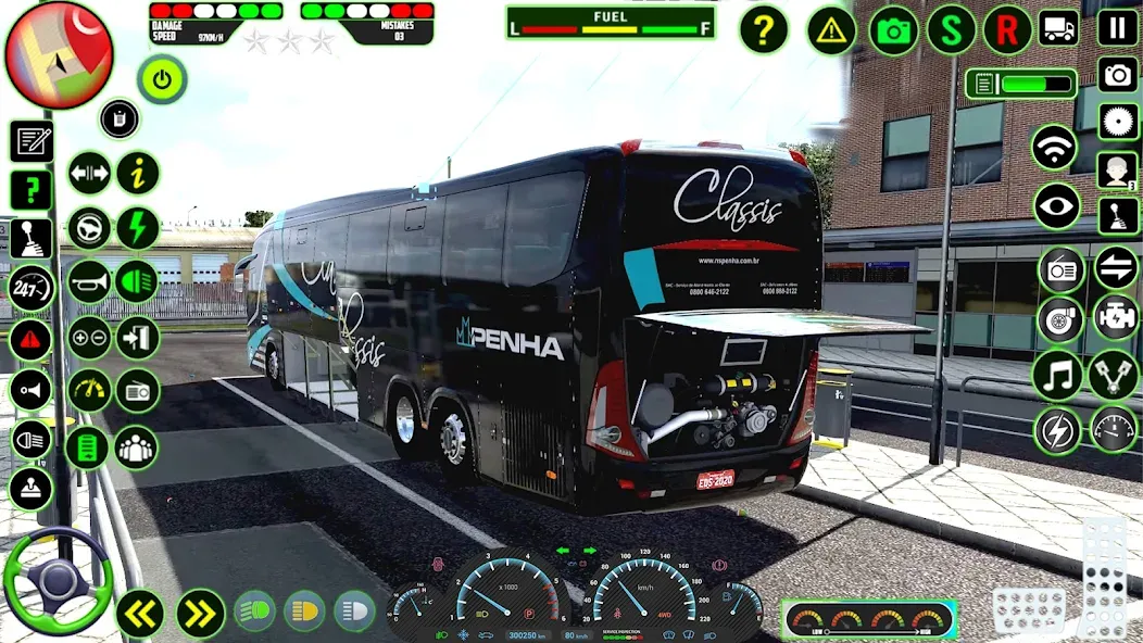 Euro Coach Bus Simulator 3D (Паблик Коуч Бас Драйвинг 3Д) [МОД: Много монет, Открытые уровни и Мега MOD] Screenshot 2