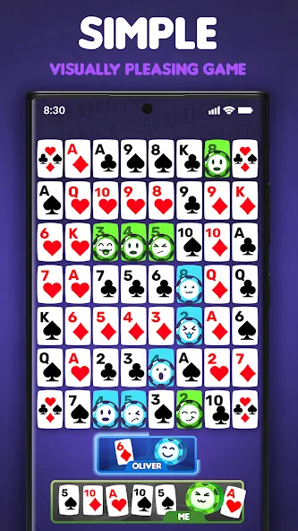 One-Eyed Jack: Card game (Сиквенс) [МОД: Бесконечные деньги, Монеты и Мега MOD] Screenshot 3
