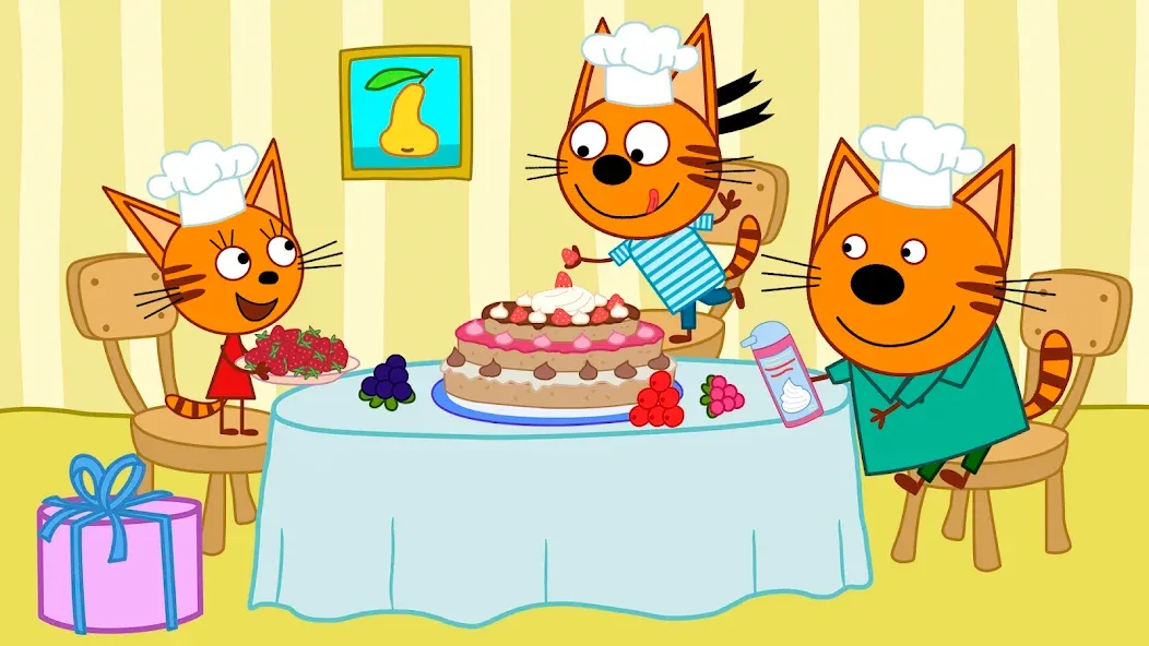 Kid-E-Cats: Kids birthday [МОД: Много денег, Монет и Все открыто] Screenshot 2
