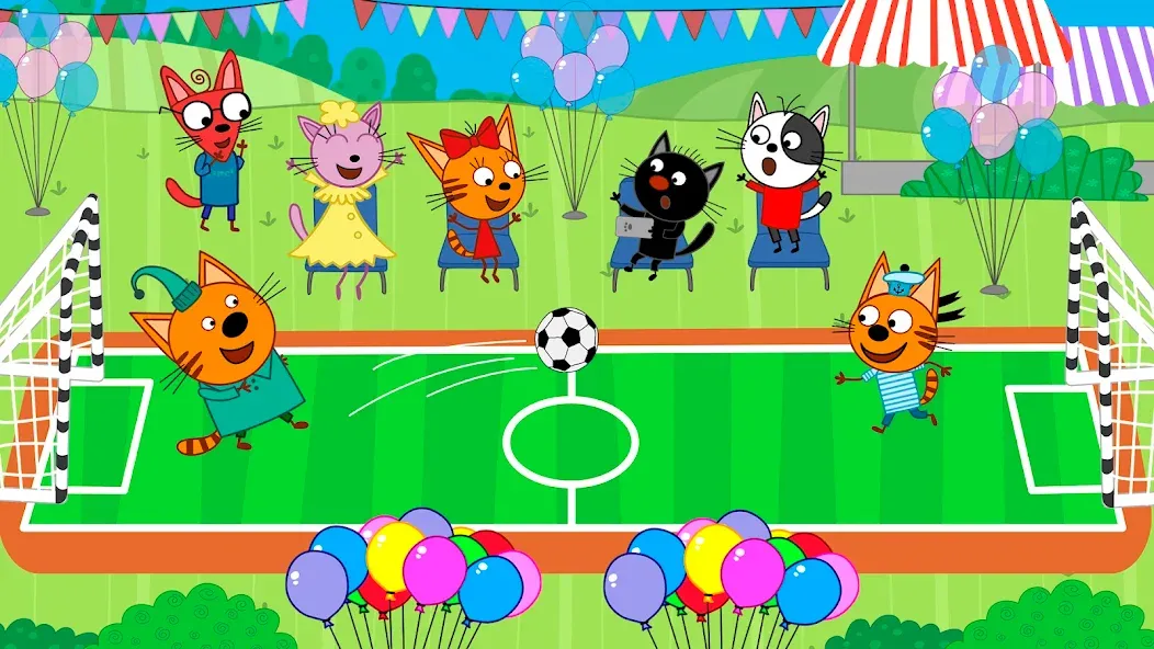 Kid-E-Cats: Kids birthday [МОД: Много денег, Монет и Все открыто] Screenshot 4