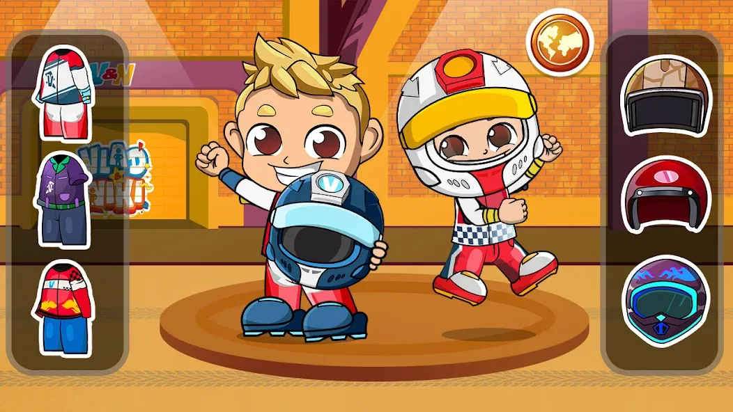 Monster Truck Vlad & Niki [МОД: Меню, Бесконечные монеты и Открытые уровни] Screenshot 1