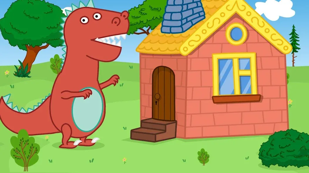 Three Little Pigs [МОД: Все открыто, Дополнительные деньги и Меню MOD] Screenshot 5