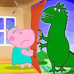 Скачать Three Little Pigs [МОД: Все открыто, Дополнительные деньги и Меню MOD] | Взлом Three Little Pigs на Андроид