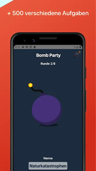 Bomb Party: Das Bombenspiel! (Бомб Пати) [МОД: Бесконечные деньги, Монеты и Мега MOD] Screenshot 3
