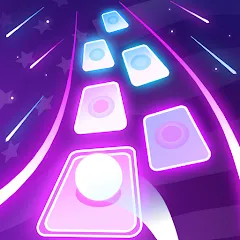 Скачать Magic Ball Tiles Hop Music Run (Меджик Бол Тайлз Хоп Мьюзик Ран) [МОД: Меню, Бесконечные монеты и Открытые уровни] | Взлом Magic Ball Tiles Hop Music Run на Андроид