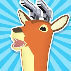 Скачать DEEEER Simulator: Modern World (ДИИИР Симулятор) [МОД: Меню, Бесконечные монеты и Открытые уровни] | Взлом DEEEER Simulator: Modern World на Андроид