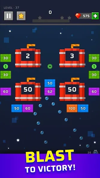 Brick Out - Shoot the ball (Брик Аут) [МОД: Много денег, Монет и Все открыто] Screenshot 4
