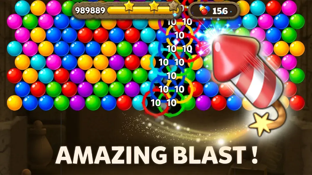Bubble Pop Origin! Puzzle Game [МОД: Бесконечные деньги, Монеты и Мега MOD] Screenshot 3