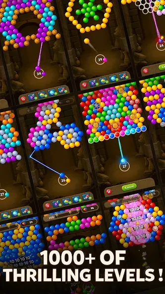 Bubble Pop Origin! Puzzle Game [МОД: Бесконечные деньги, Монеты и Мега MOD] Screenshot 4