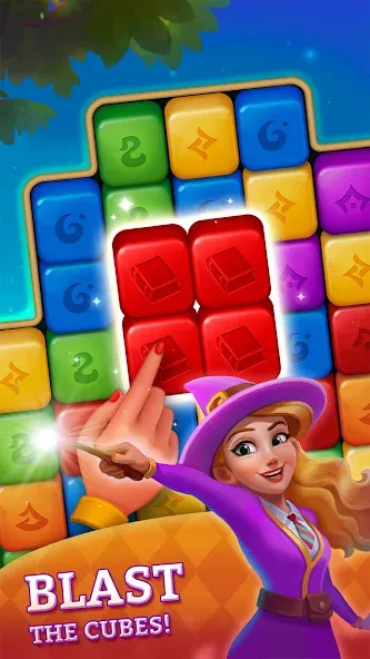 Magic Blast: Mystery Puzzle (Маджик Бласт) [МОД: Бесконечные деньги, Монеты и Мега MOD] Screenshot 2