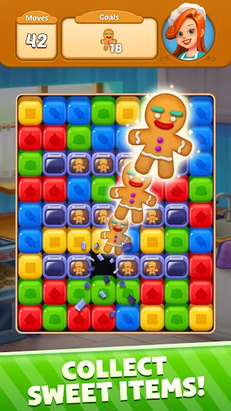 Sweet Cube Blast (Свит Кьюб Бласт) [МОД: Бесконечные деньги, Монеты и Мега MOD] Screenshot 5