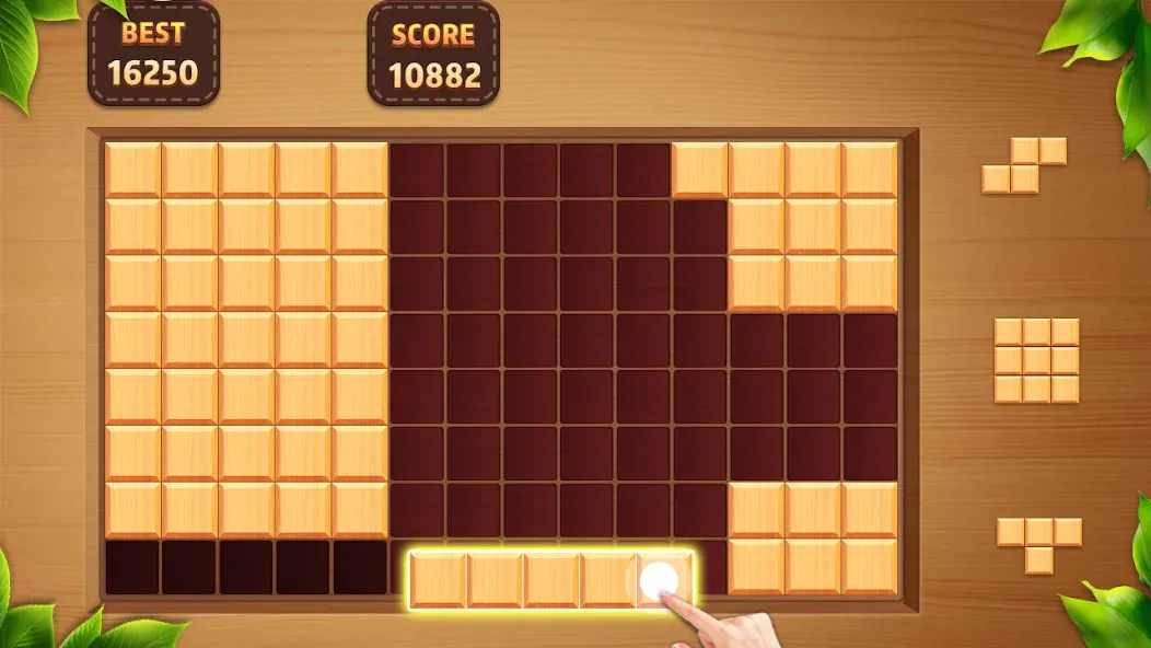 Wood Block Classic (Вуд Блок Классик) [МОД: Деньги, Монеты и Меню MOD] Screenshot 1