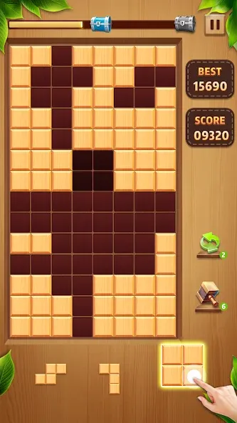Wood Block Classic (Вуд Блок Классик) [МОД: Деньги, Монеты и Меню MOD] Screenshot 3