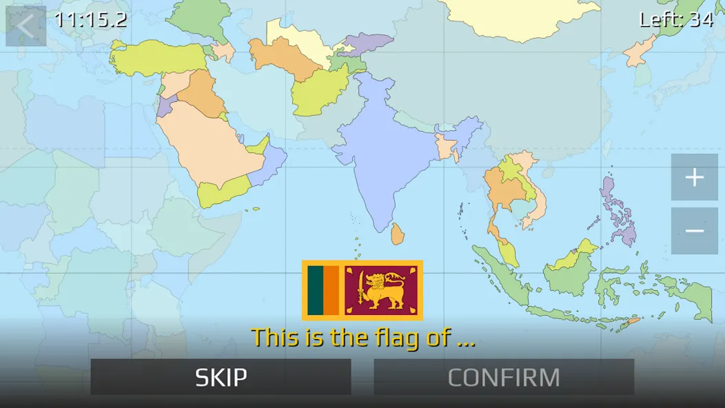 World Map Quiz [МОД: Много денег, Монет и Все открыто] Screenshot 2