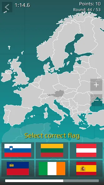 World Map Quiz [МОД: Много денег, Монет и Все открыто] Screenshot 3