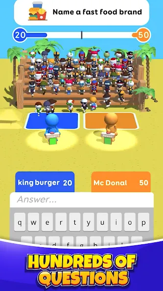 Guess Their Answer - IQ Games [МОД: Все открыто, Дополнительные деньги и Меню MOD] Screenshot 5