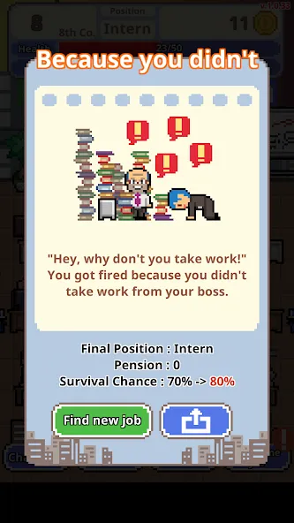 Don't get fired! [МОД: Бесконечные деньги, Монеты и Мега MOD] Screenshot 3