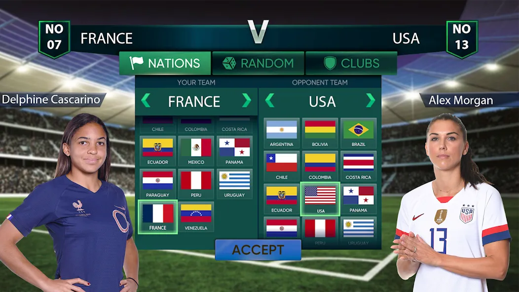 Soccer Kick Worldcup Champion [МОД: Все открыто, Дополнительные деньги и Меню MOD] Screenshot 5