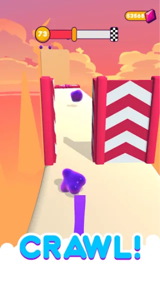 Blob Runner 3D (Блоб Раннер 3Д) [МОД: Все открыто, Дополнительные деньги и Меню MOD] Screenshot 4