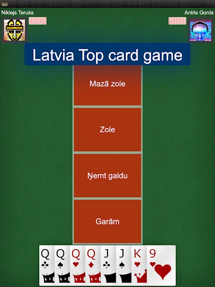 Latvian card game: RaccoonZole [МОД: Много монет, Открытые уровни и Мега MOD] Screenshot 5