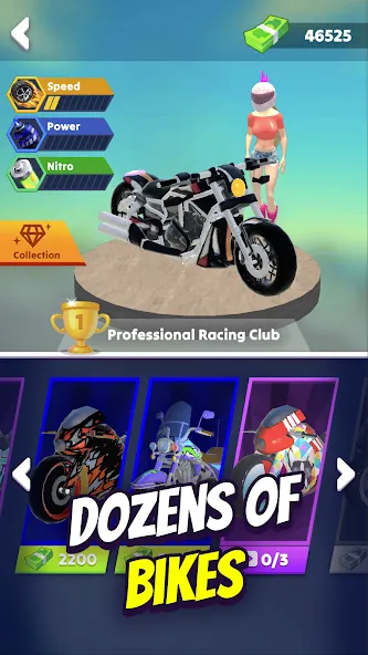 Wild Wheels: Bike Racing (Уайлд Вилз) [МОД: Много денег, Монет и Все открыто] Screenshot 4