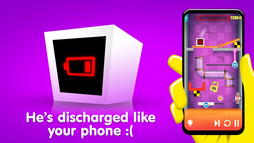 Heart Box: physics puzzle game (Харт Бокс) [МОД: Много денег, Монет и Все открыто] Screenshot 2