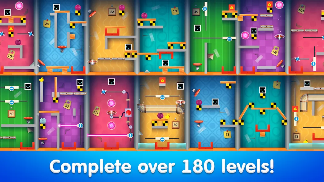 Heart Box: physics puzzle game (Харт Бокс) [МОД: Много денег, Монет и Все открыто] Screenshot 4