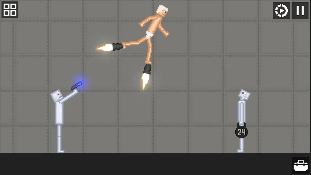 Human Playground Sandbox (Хуман Плейграунд Сэндбокс) [МОД: Меню, Бесконечные монеты и Открытые уровни] Screenshot 3