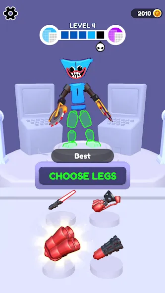 Ragdoll Weapon Master (Рагдолл Мастер Оружия) [МОД: Все открыто, Дополнительные деньги и Меню MOD] Screenshot 4