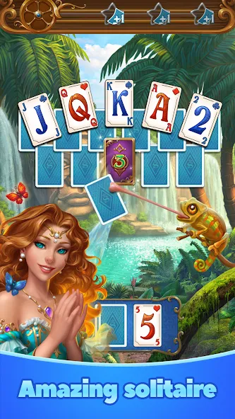 Magic Story of Solitaire Cards [МОД: Деньги, Монеты и Меню MOD] Screenshot 1