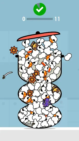 Popcorn Chef (Попкорн Шеф) [МОД: Бесконечные деньги, Монеты и Мега MOD] Screenshot 3