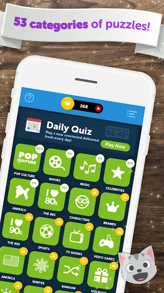 Crossword Quiz (Кроссворд Квиз) [МОД: Деньги, Монеты и Меню MOD] Screenshot 3