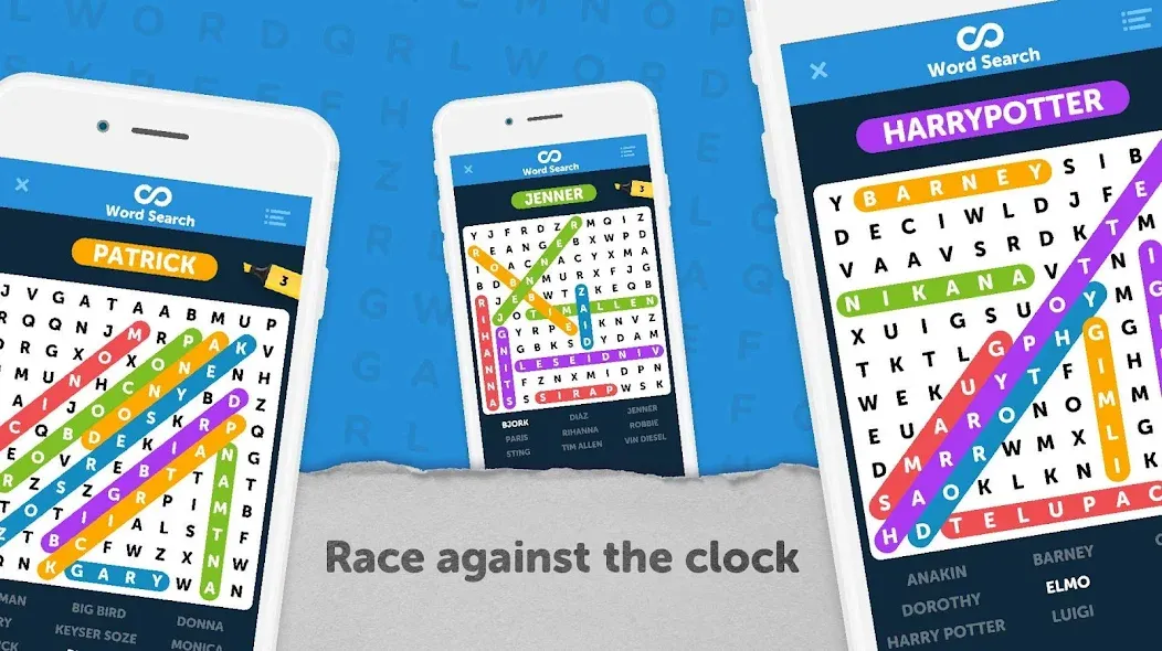 Infinite Word Search Puzzles (Инфинити ворд срч пазлы) [МОД: Бесконечные деньги, Монеты и Мега MOD] Screenshot 5