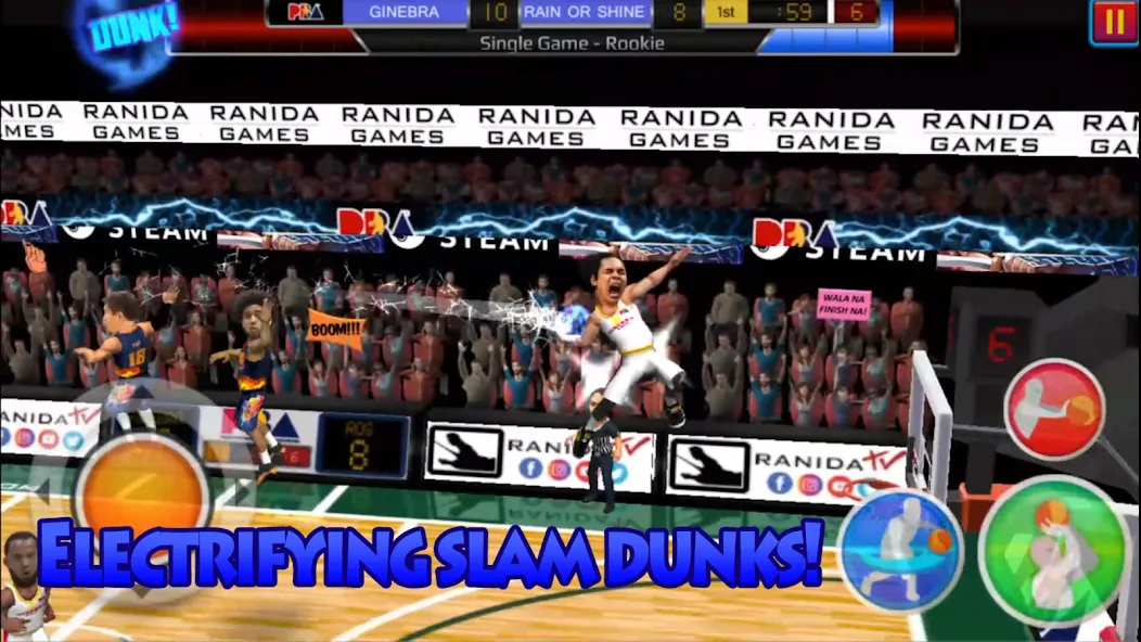 Basketball Slam! (Баскетбол Слэм) [МОД: Деньги, Монеты и Меню MOD] Screenshot 2