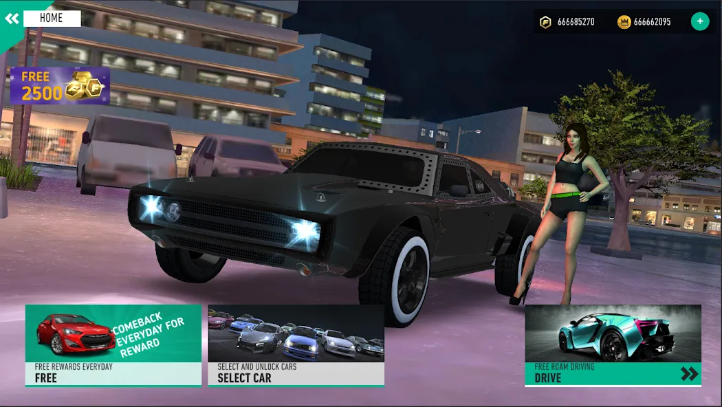 Furious Racing - Open World [МОД: Много монет, Открытые уровни и Мега MOD] Screenshot 2