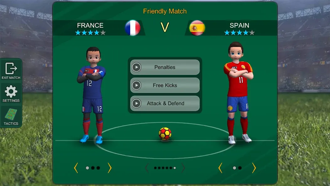 Pro Kick Soccer (Про Кик Сокер) [МОД: Деньги, Монеты и Меню MOD] Screenshot 3