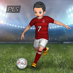 Скачать Pro League Soccer (Про лига футбола) [МОД: Меню, Бесконечные монеты и Открытые уровни] | Взлом Pro League Soccer на Андроид