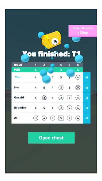 Golf Dreams (Гольф Дримс) [МОД: Бесконечные деньги, Монеты и Мега MOD] Screenshot 4