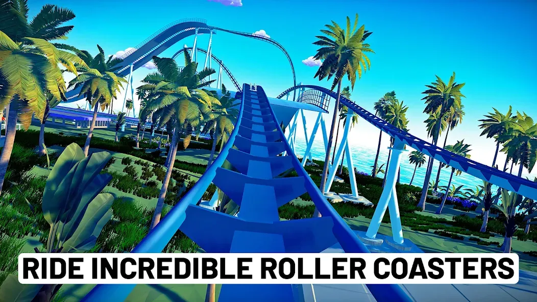 Real Coaster: Idle Game (Реал Коастер) [МОД: Деньги, Монеты и Меню MOD] Screenshot 3