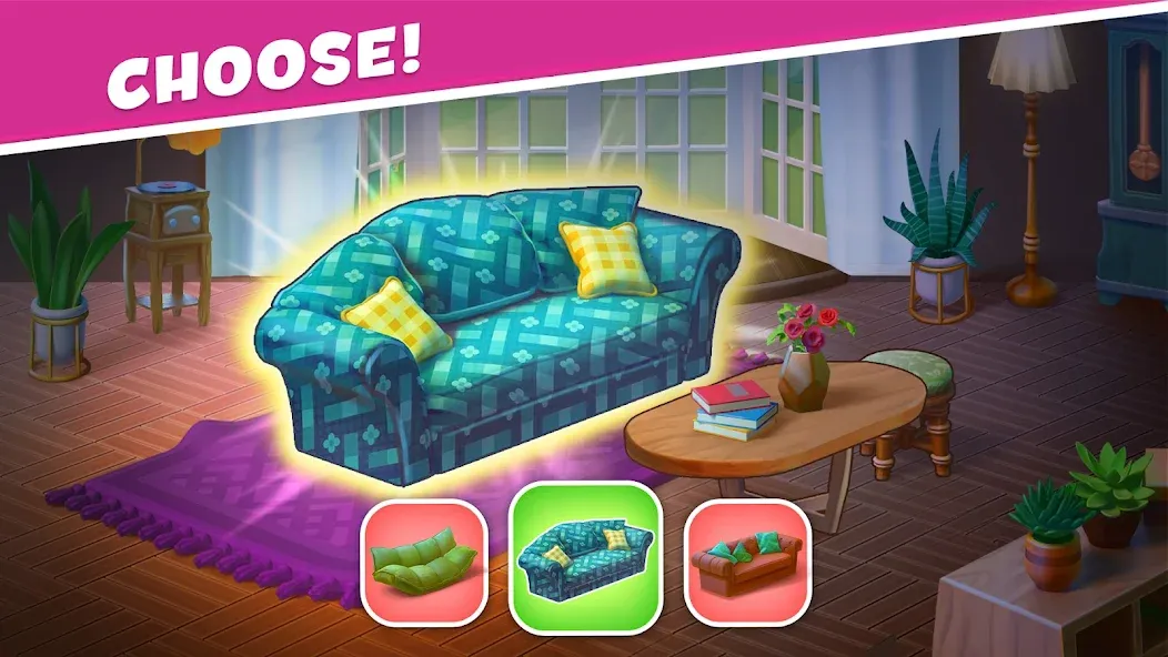 Alice's Hotel - Match Story [МОД: Бесконечные деньги, Монеты и Мега MOD] Screenshot 5