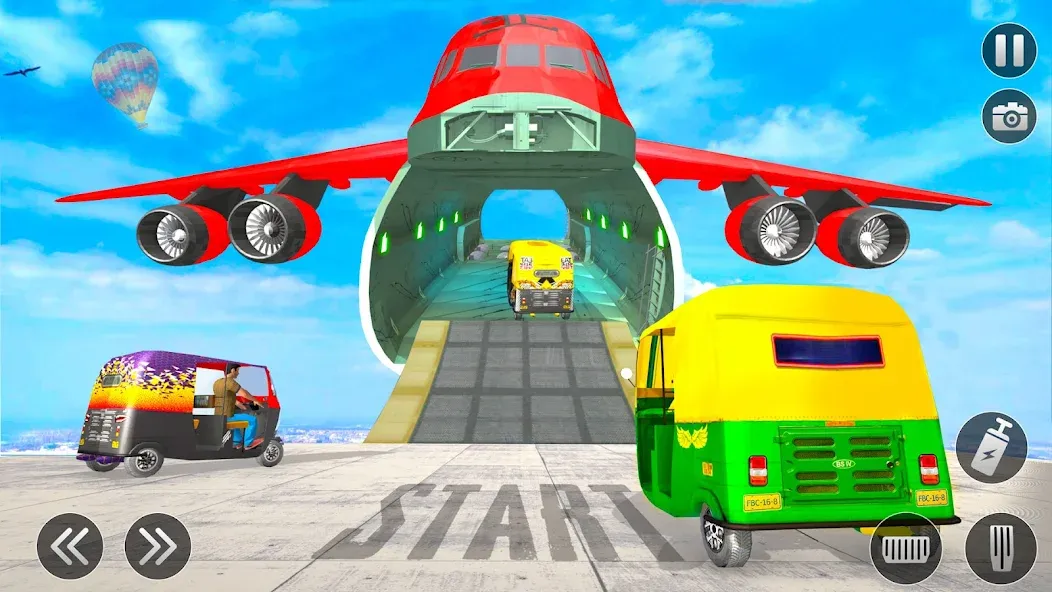 Tuk Tuk Auto Rickshaw Games 3D (Тук Тук Автомобильные рикши игры 3D) [МОД: Много монет, Открытые уровни и Мега MOD] Screenshot 3