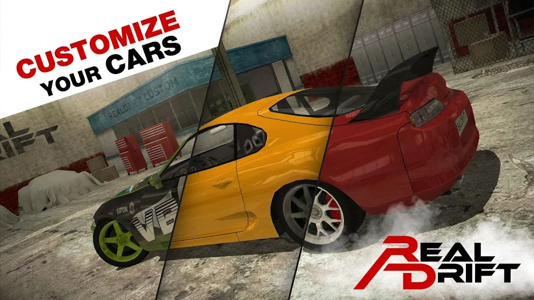Real Drift Car Racing Lite (Реал дрифт кар рейсинг лайт) [МОД: Меню, Бесконечные монеты и Открытые уровни] Screenshot 3