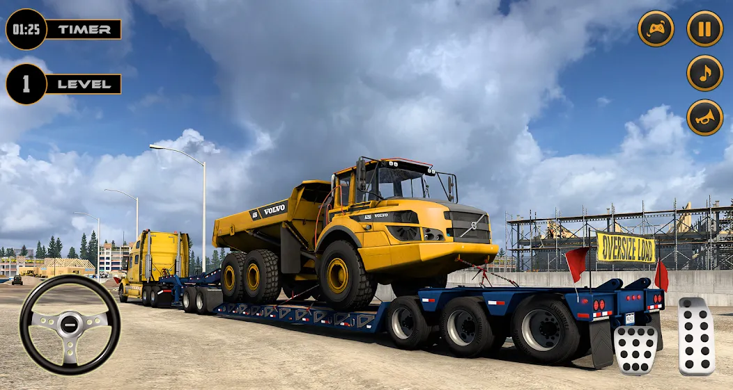 Real Excavator Simulator Games (Джей Си Би) [МОД: Бесконечные деньги, Монеты и Мега MOD] Screenshot 4