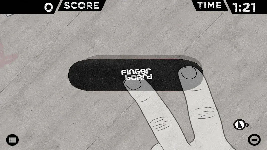 Fingerboard HD Skateboarding (Фингерборд ХД скейтбординг) [МОД: Меню, Бесконечные монеты и Открытые уровни] Screenshot 2