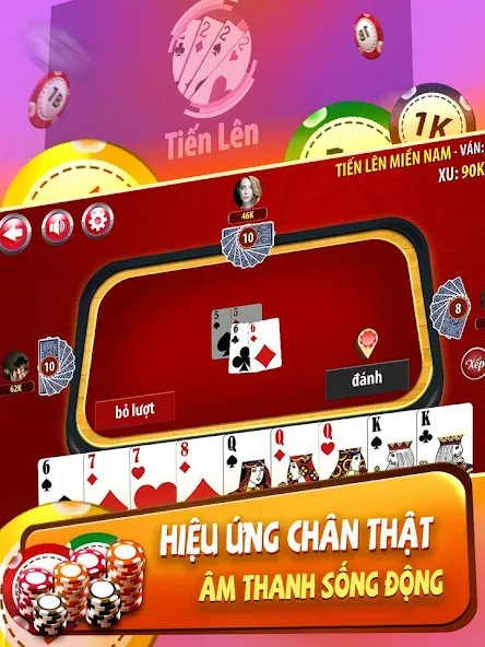 Tiến Lên Miền Nam — Tien Len [MOD: Premium/Unlocked] - Скриншот 4